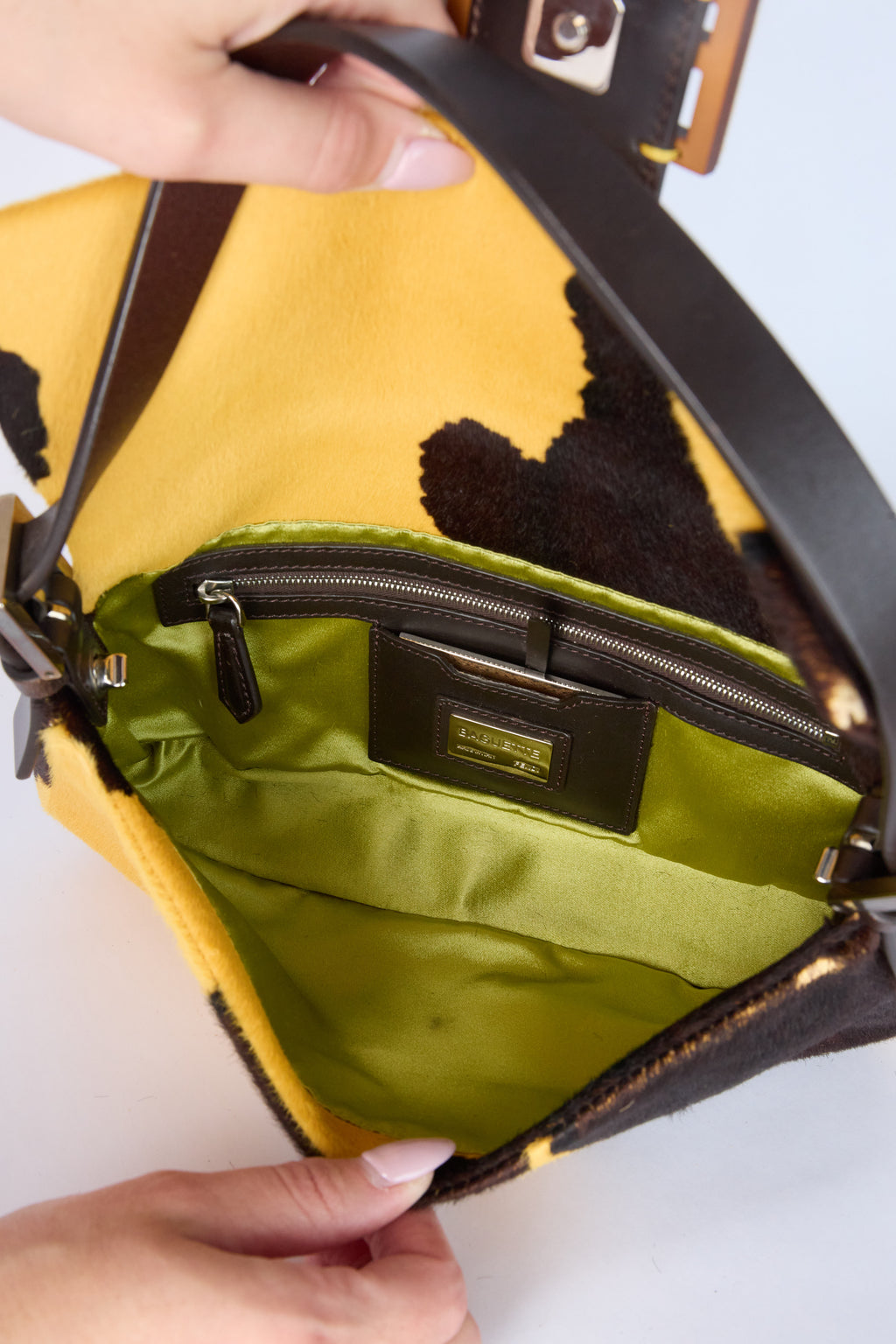 FENDI COWPRINT BAGUETTE