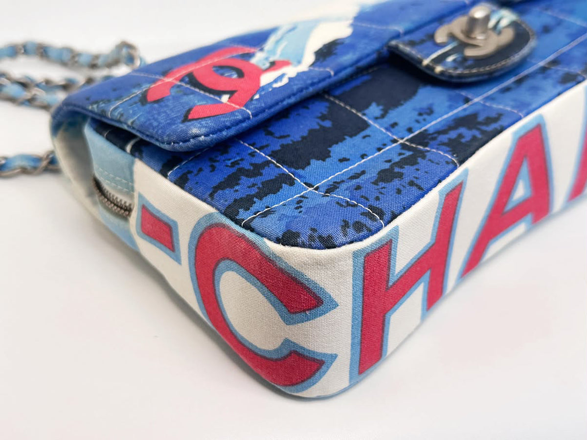 ULTRA RARE 2002 CHANEL SURF FLAP