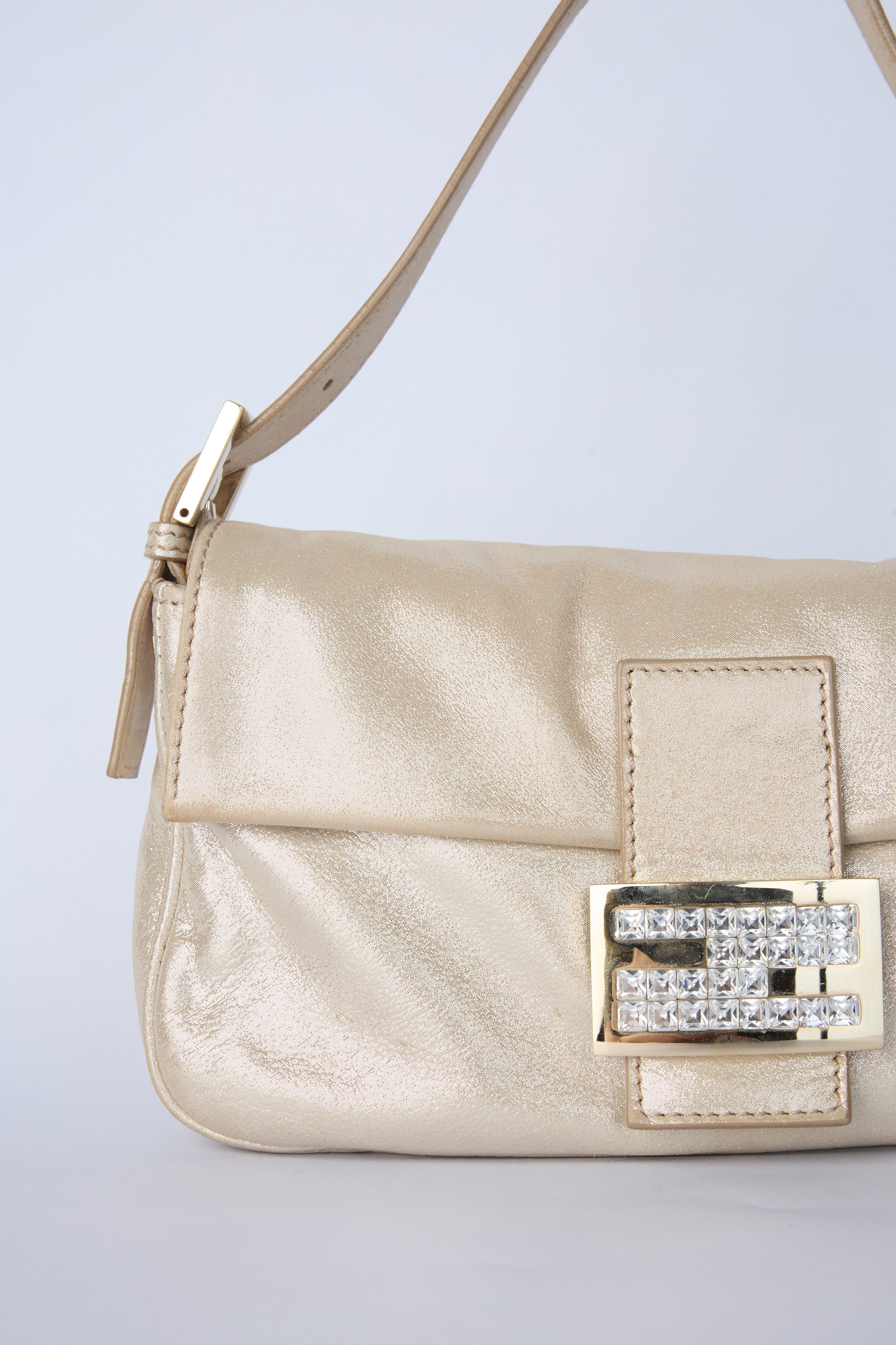 FENDI IRIDSECENT SHIMMER BAGUETTE