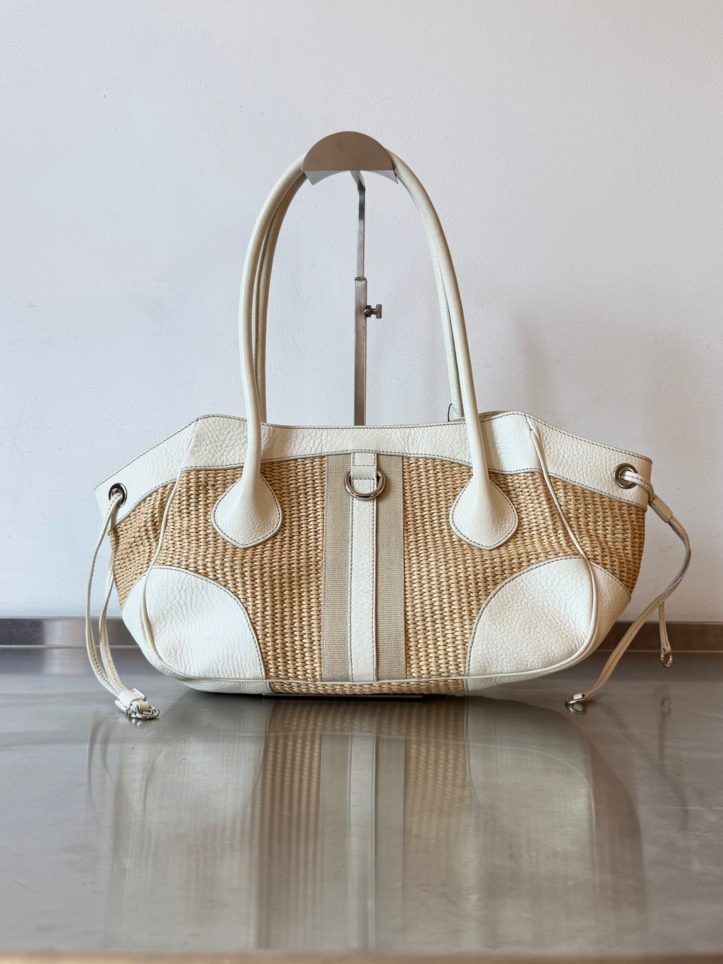 PRADA RAFIA TOTE