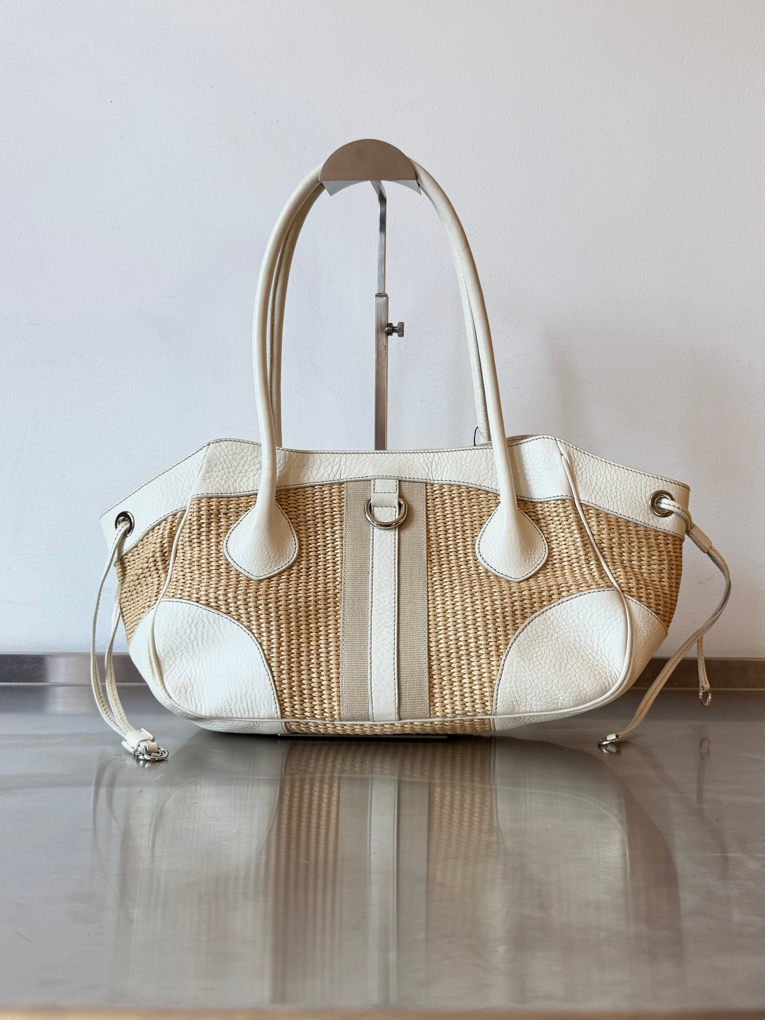PRADA RAFIA TOTE