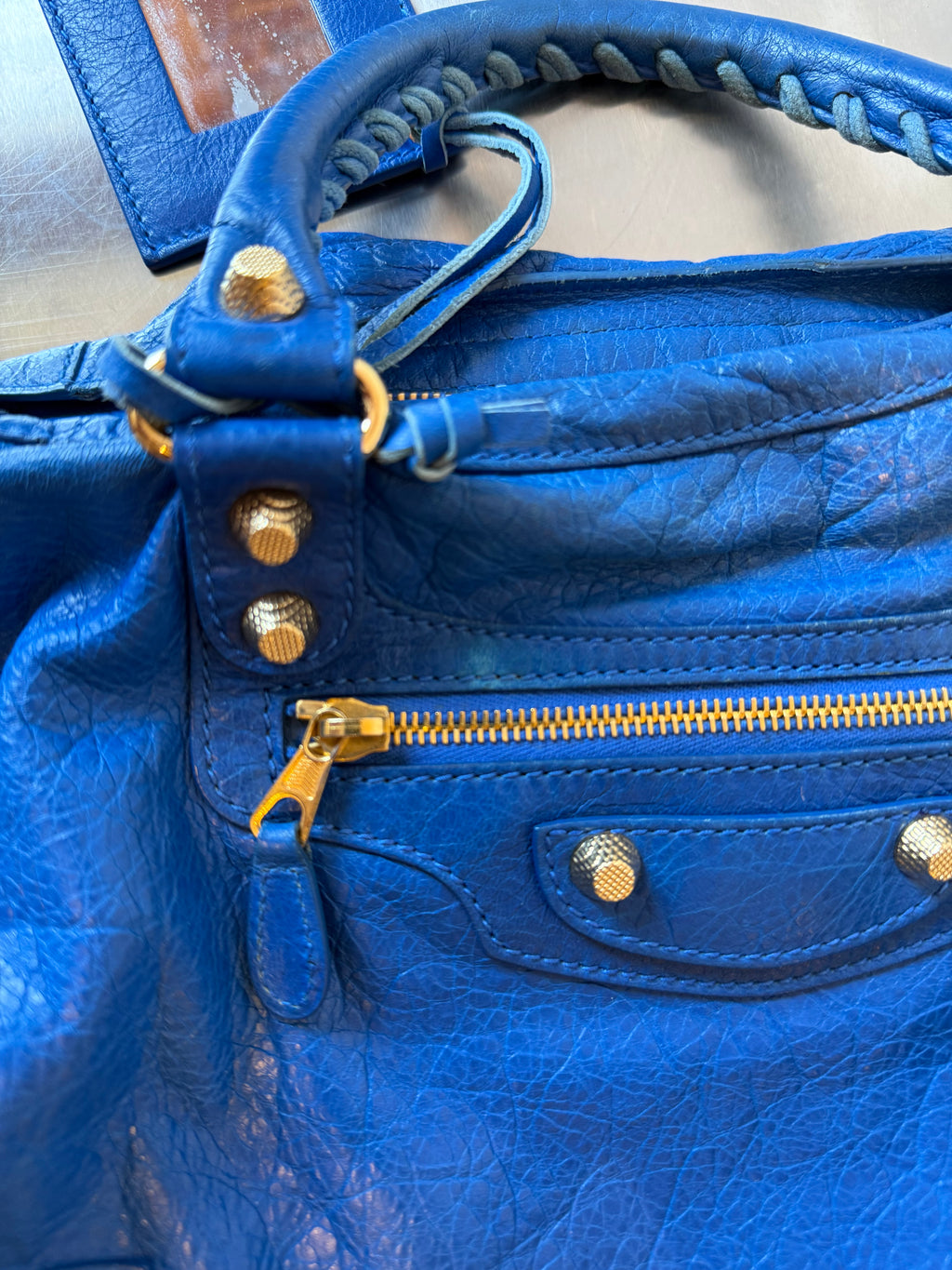 BALENCIAGA COBALT BLUE CITY