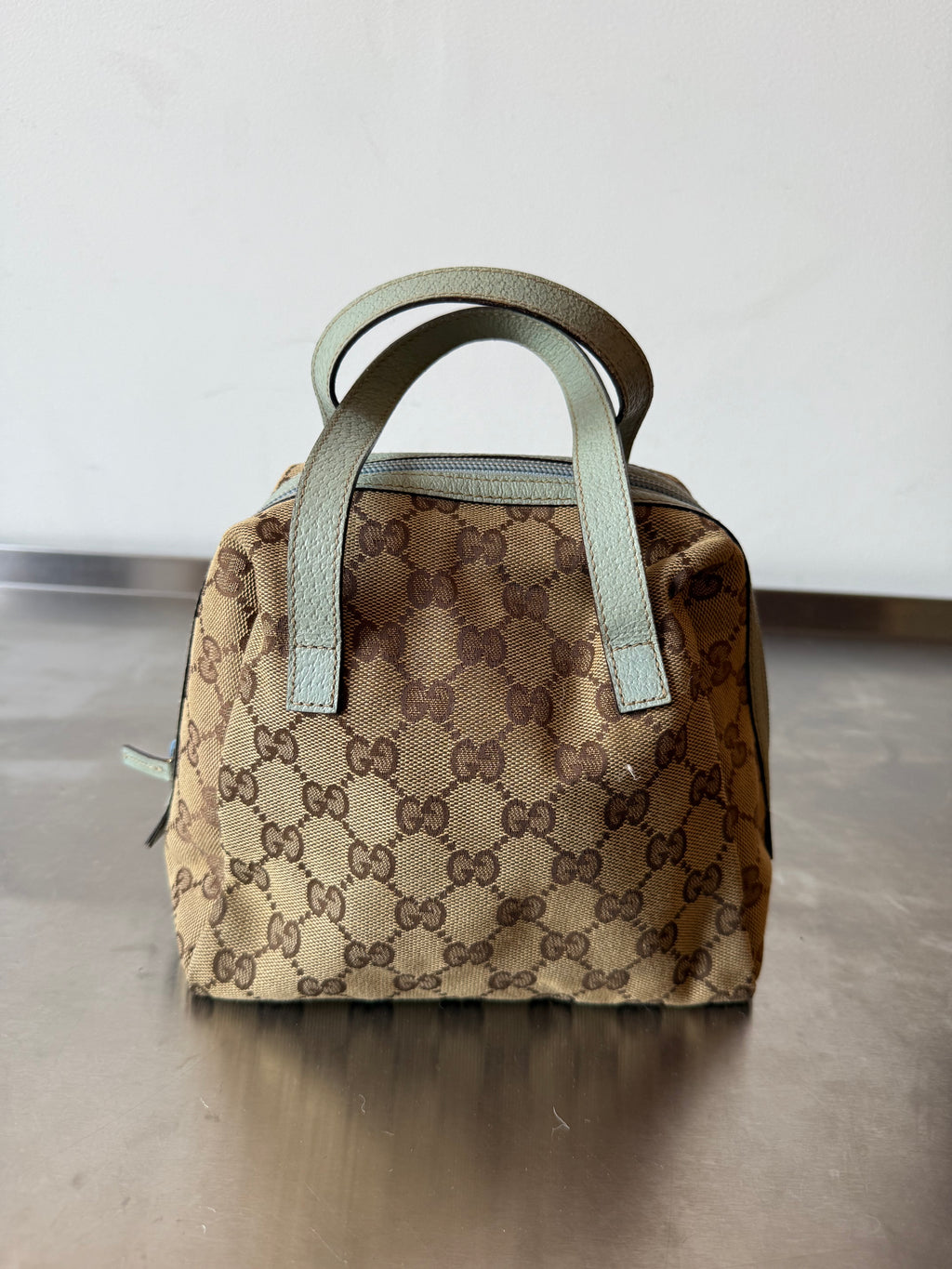 GUCCI BLUE TOFU BAG