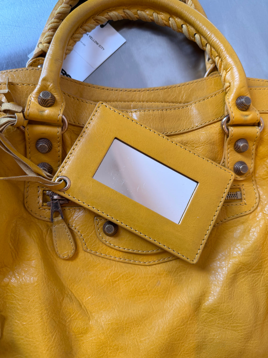 BALENCIAGA YELLOW CITY