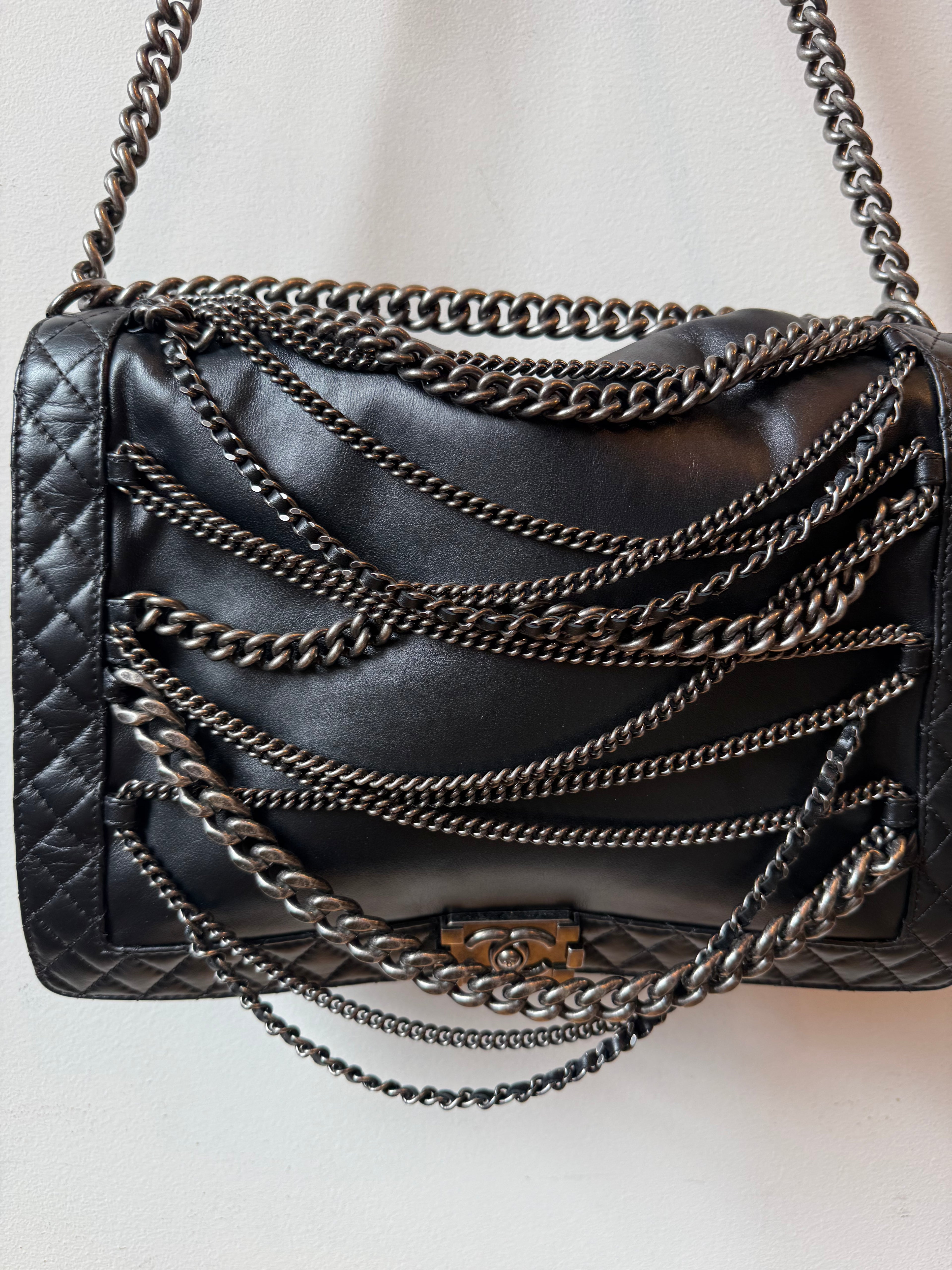 CHANEL XL CHAIN BAG