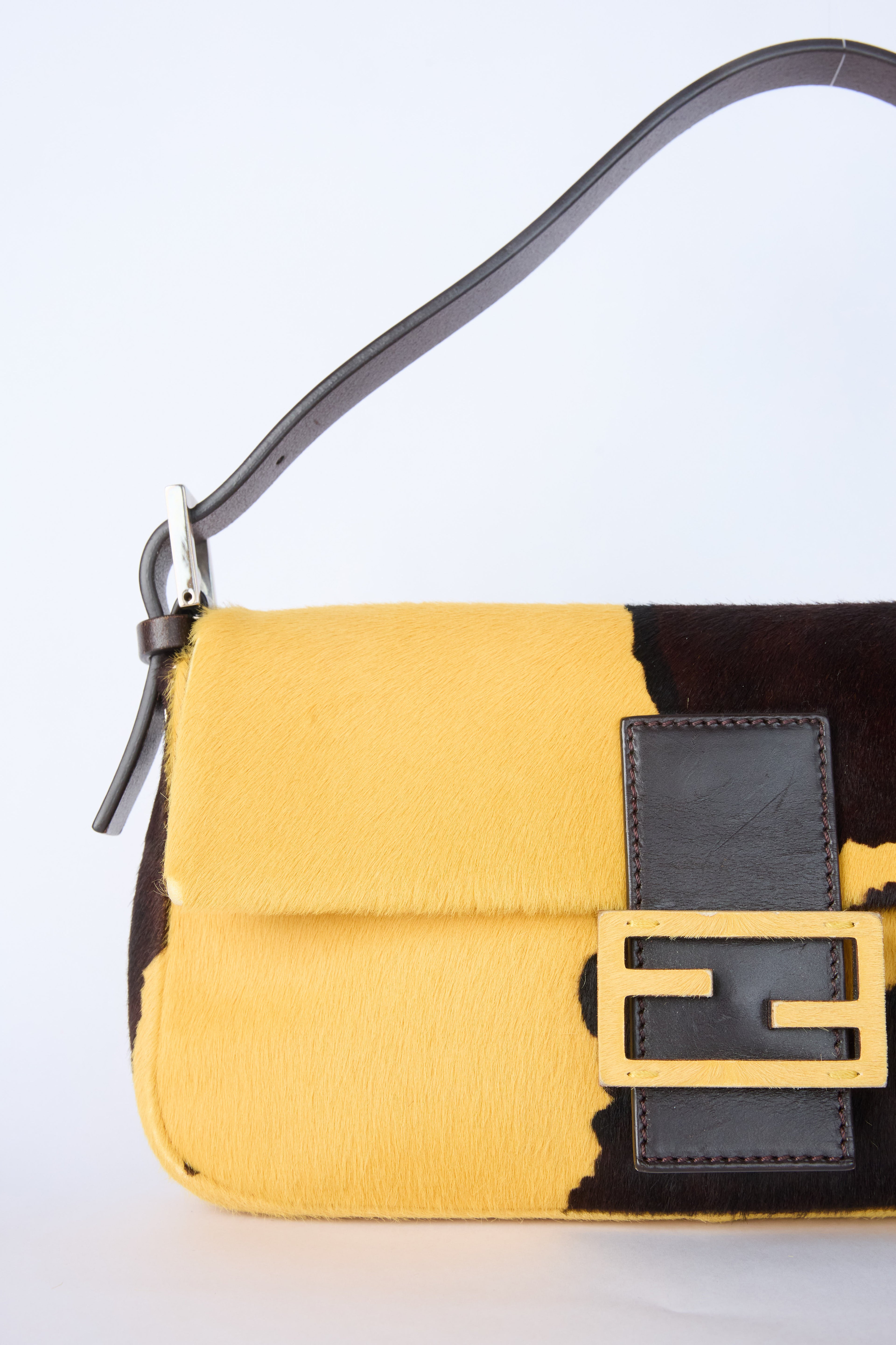 FENDI COWPRINT BAGUETTE