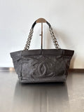 CHANEL BROWN CAVIAR TOTE BAG
