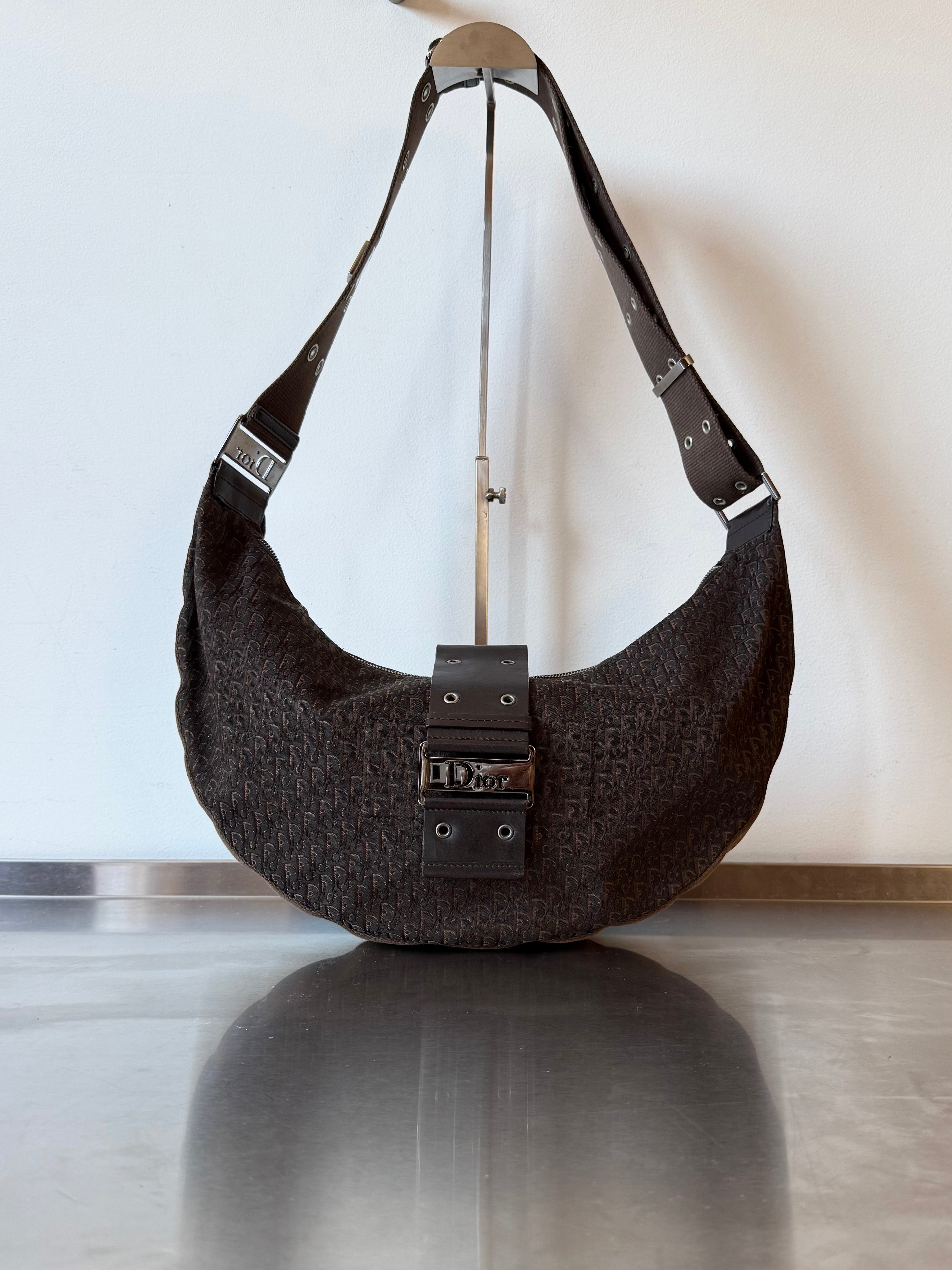 DIOR TROTTER CRESCENT HOBO