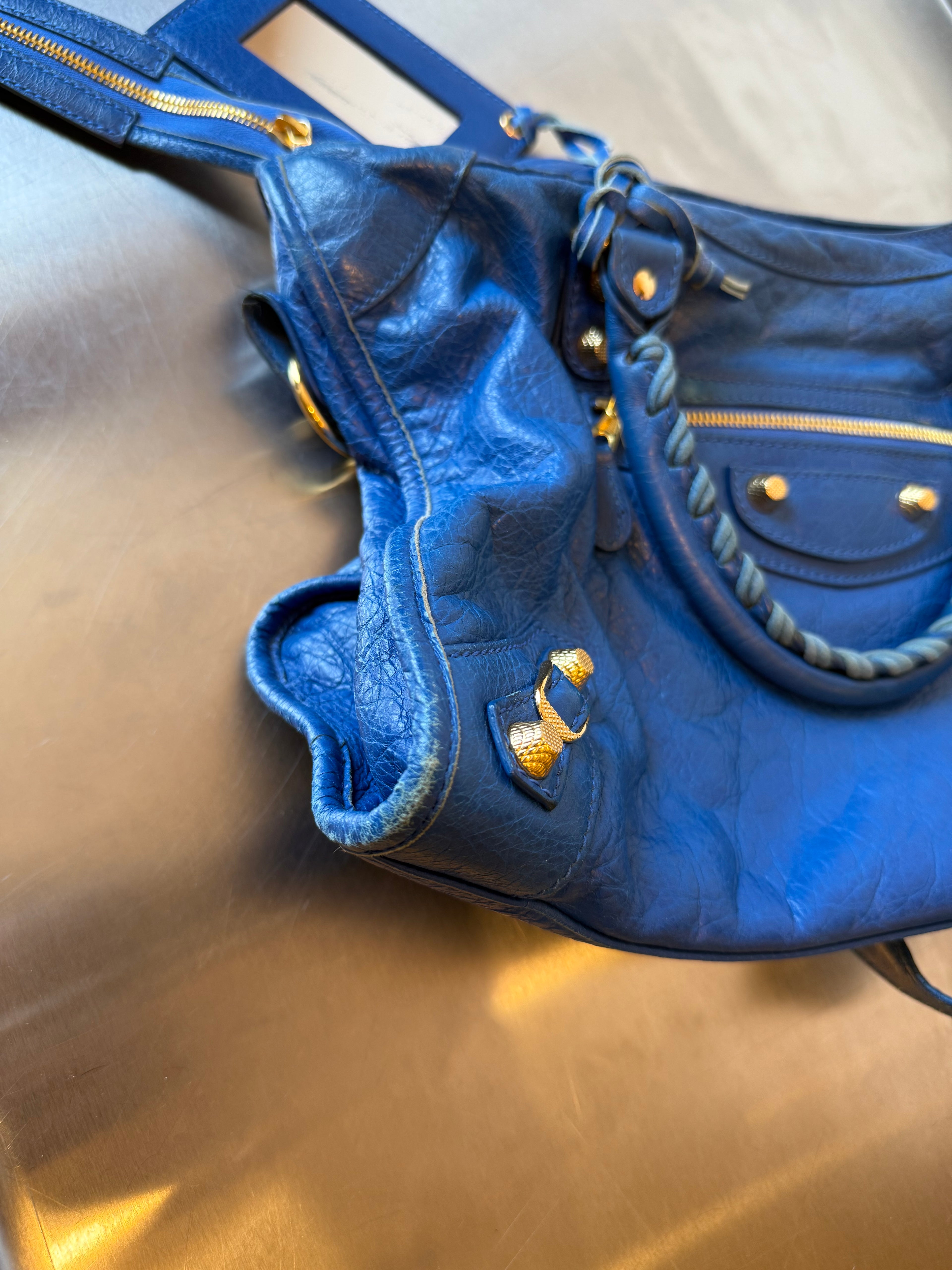 BALENCIAGA COBALT BLUE CITY