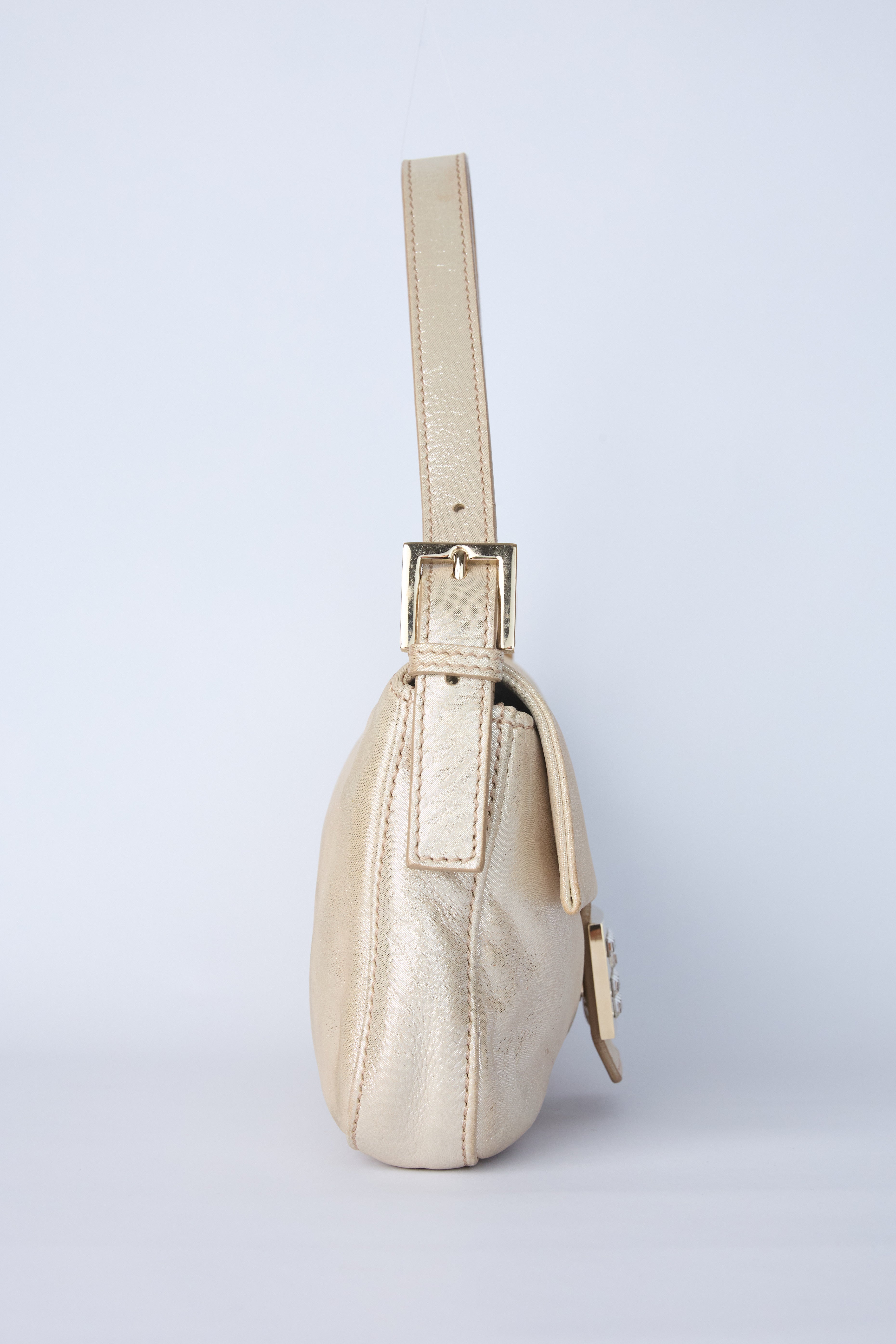 FENDI IRIDSECENT SHIMMER BAGUETTE