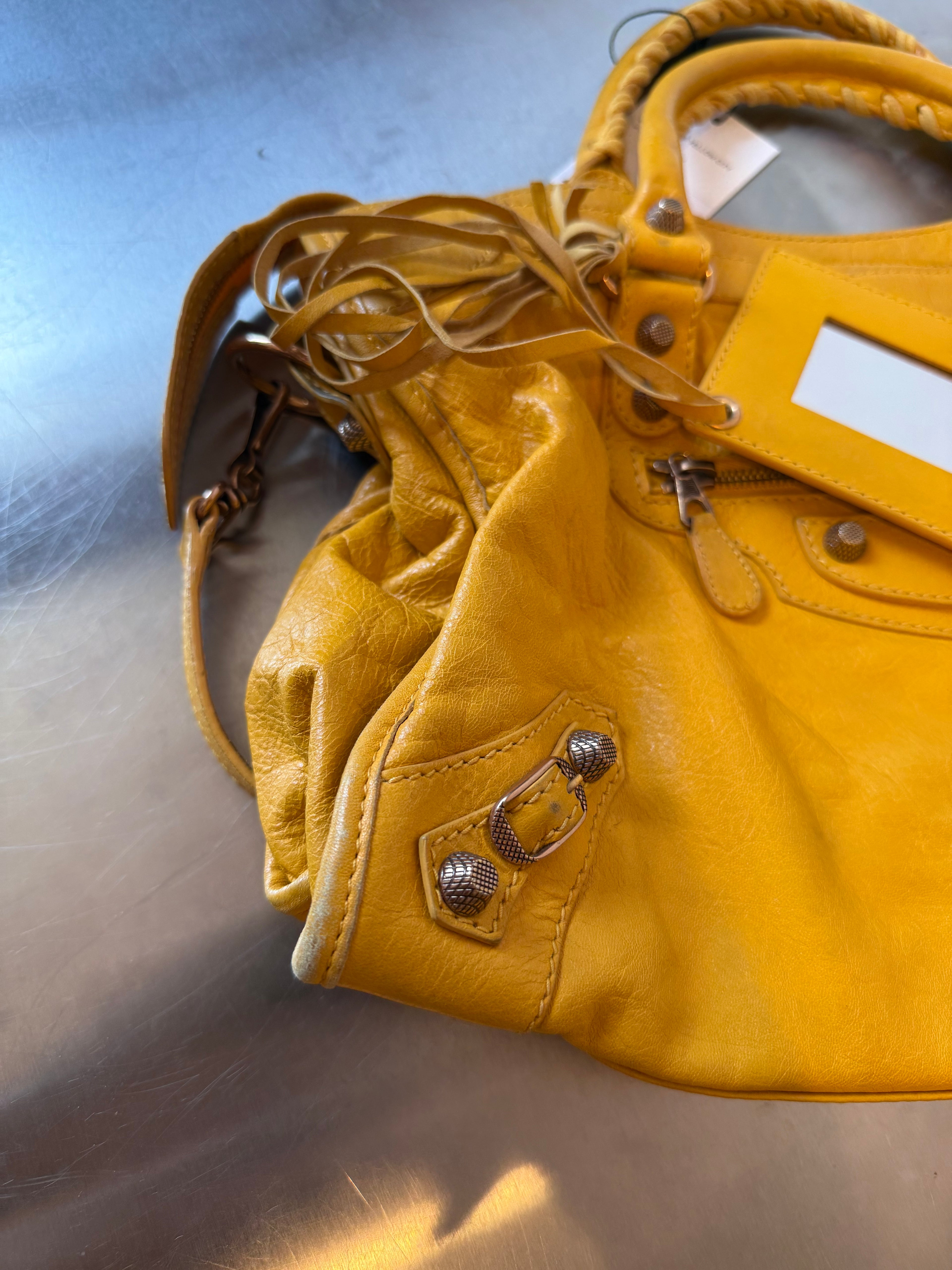 BALENCIAGA YELLOW CITY