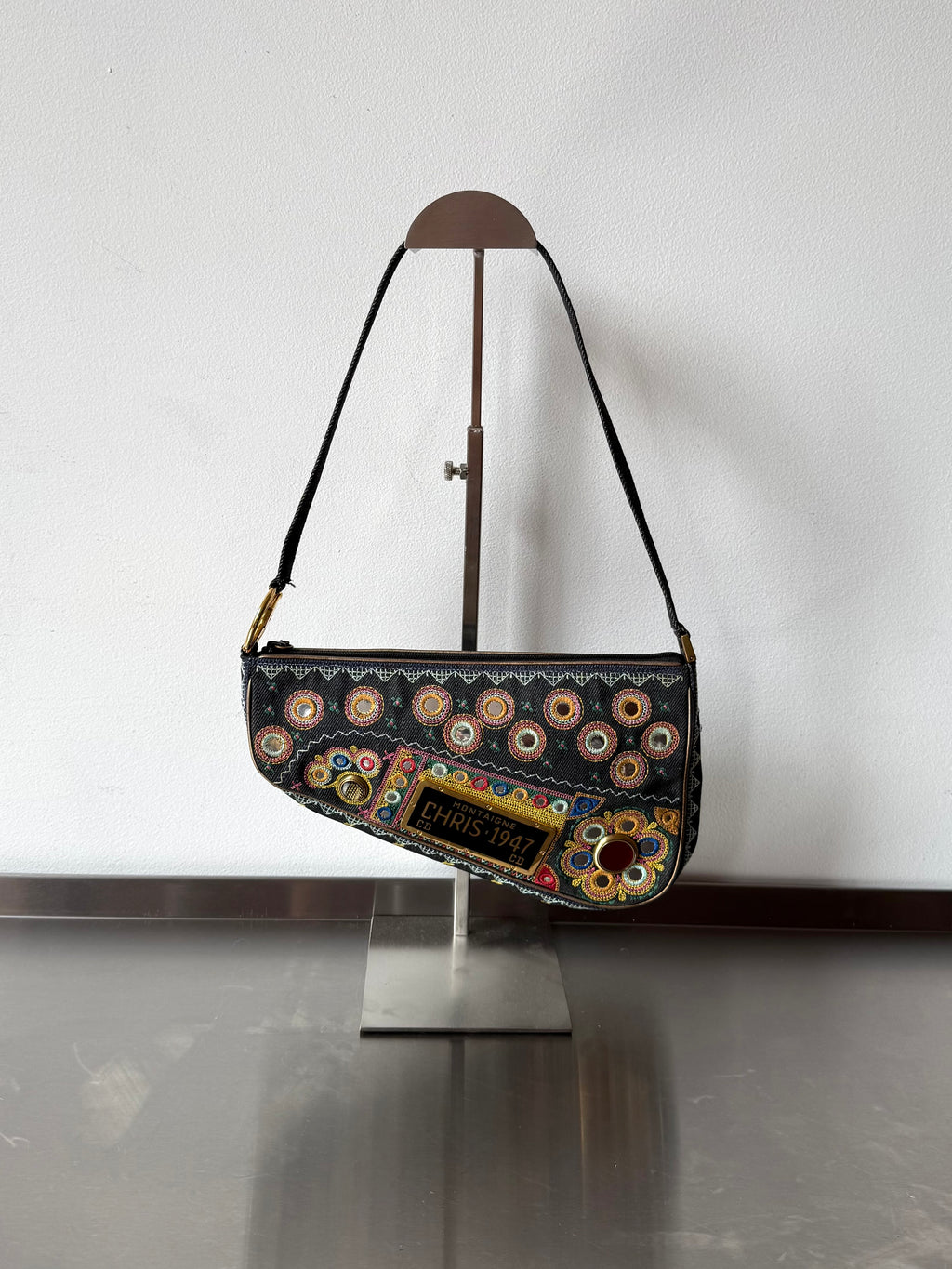 DIOR 1947 CADILLAC EMBELLISHED BAG