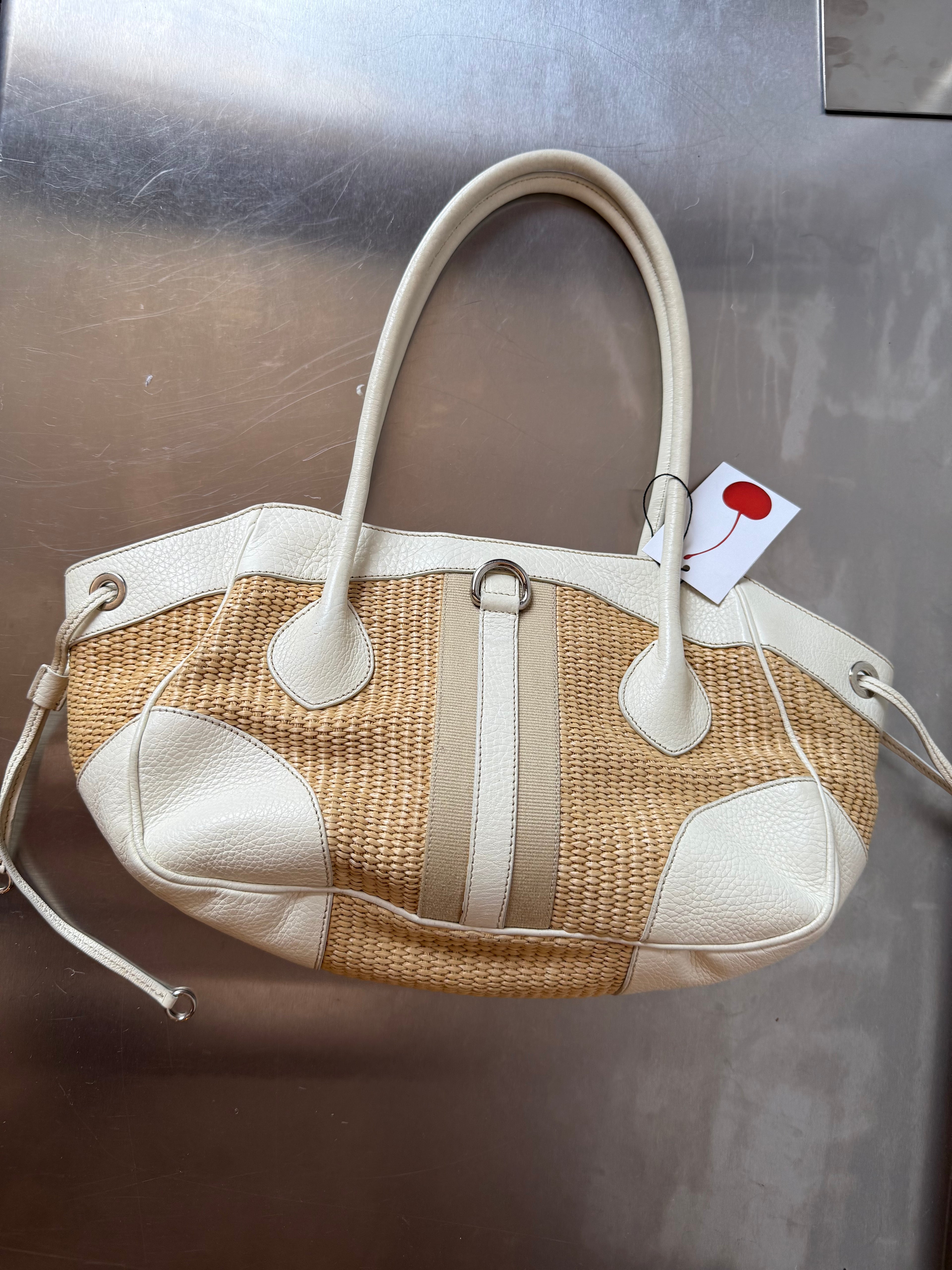 PRADA RAFIA TOTE