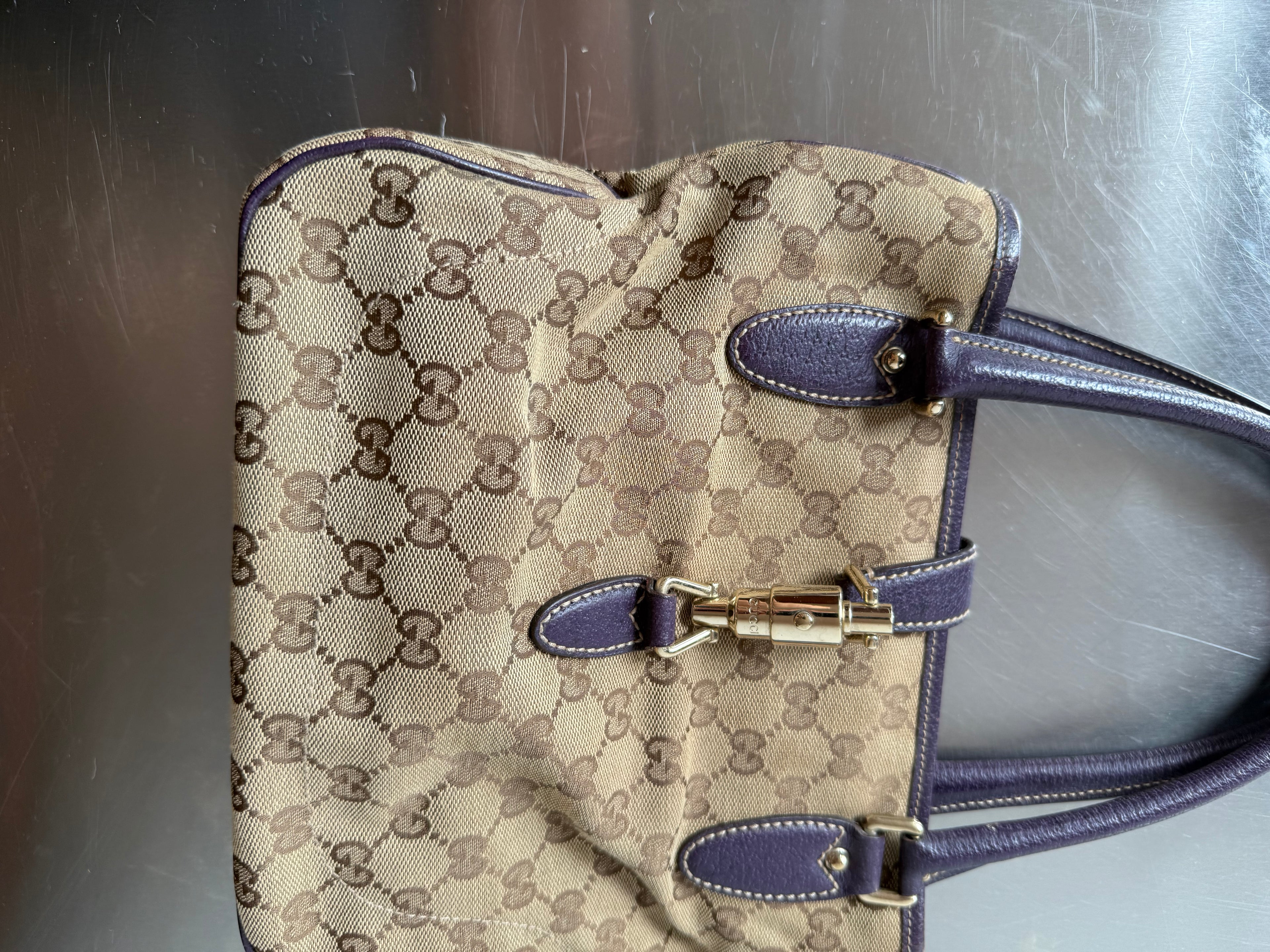 GUCCI GG JACKIE TOTE