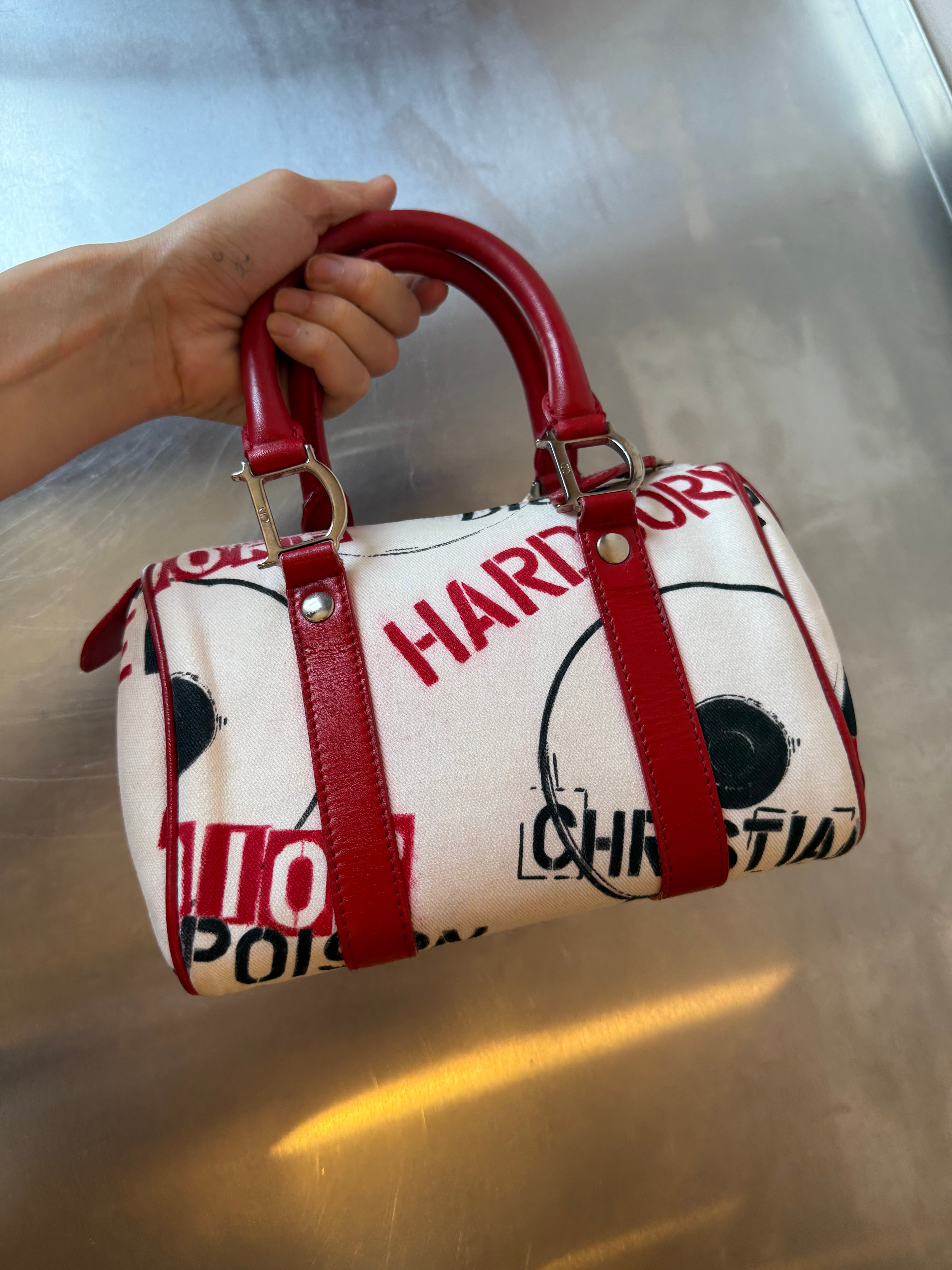 DIOR PIERCED BOSTON BAG