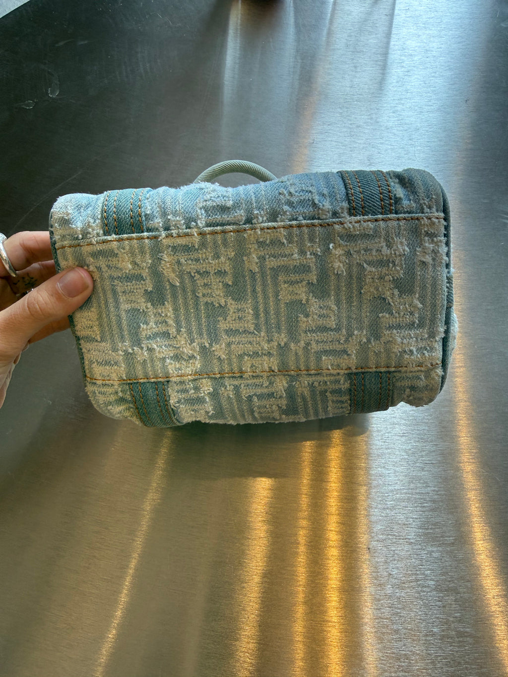 FENDI DENIM BOWLER