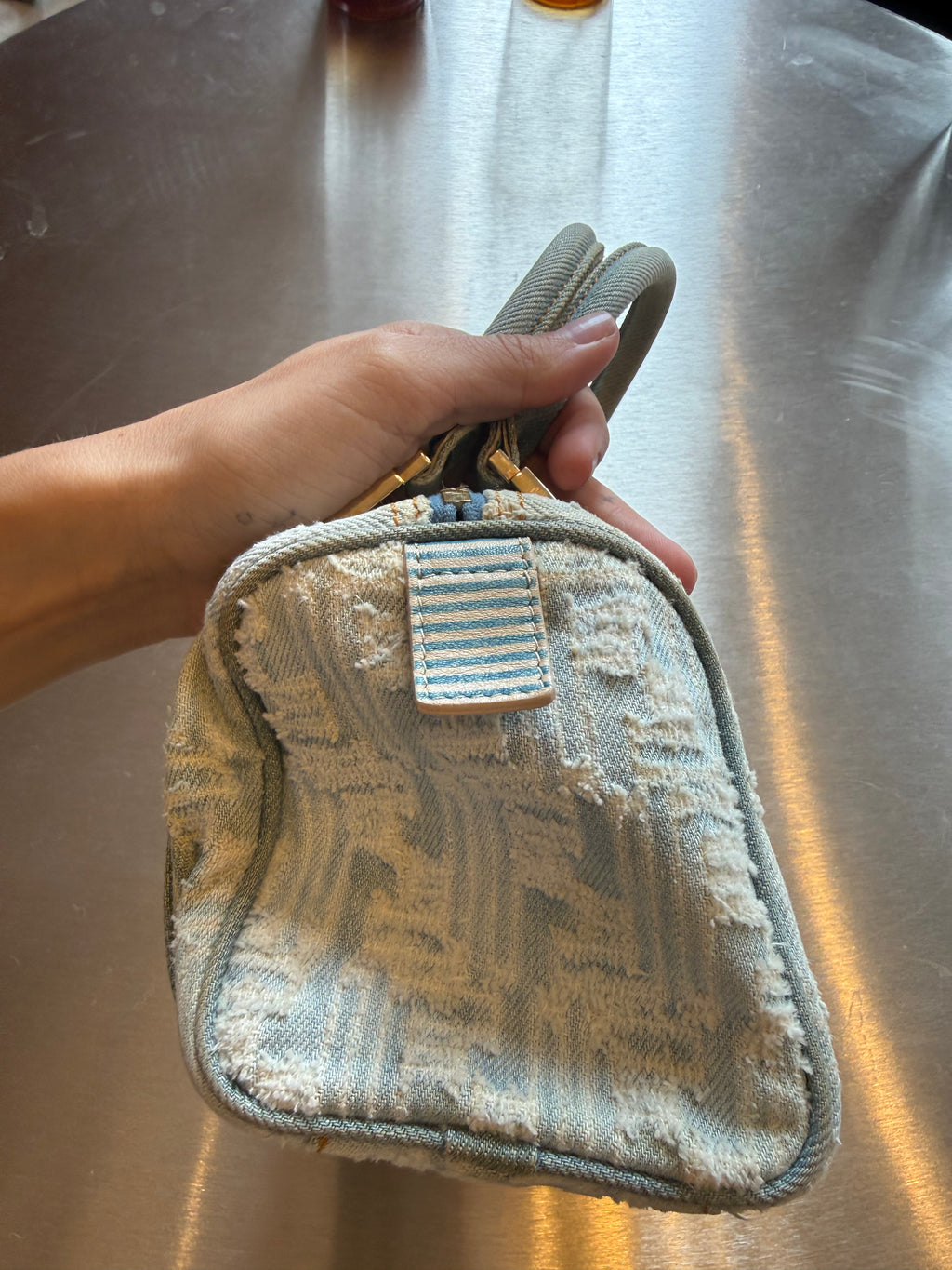 FENDI DENIM BOWLER