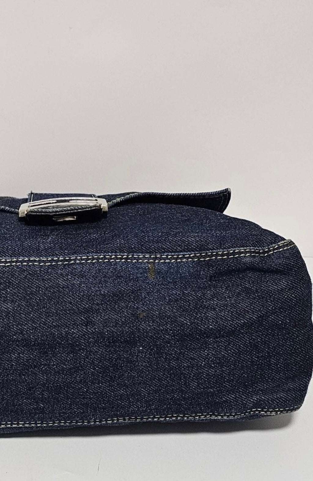 FENDI DENIM MAMMA BAGUETTE