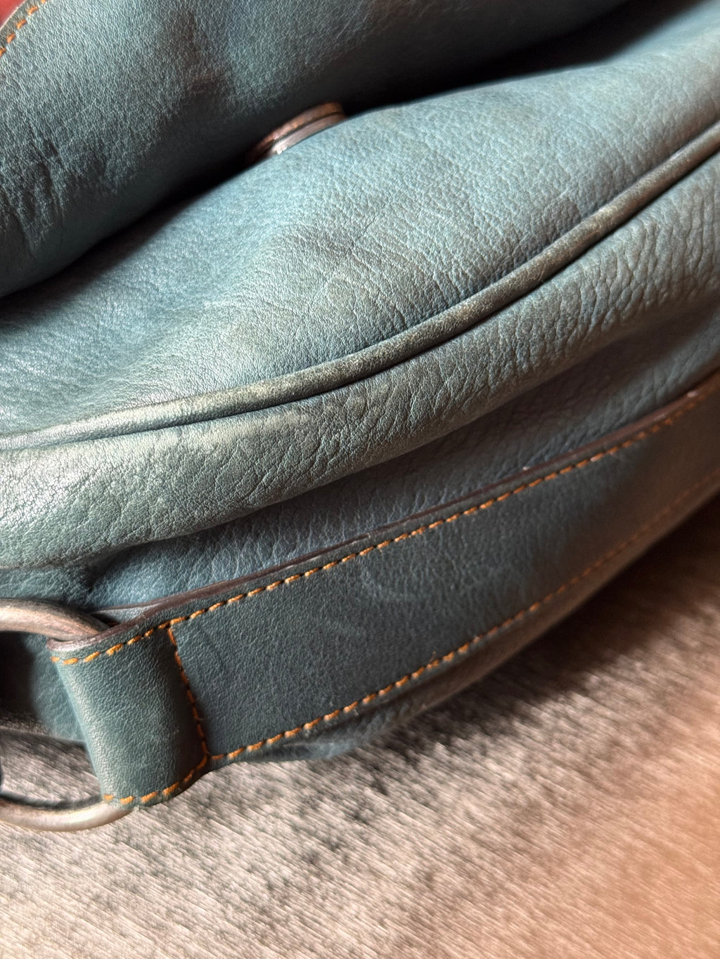 DIOR TEAL LARGE GAUCHO