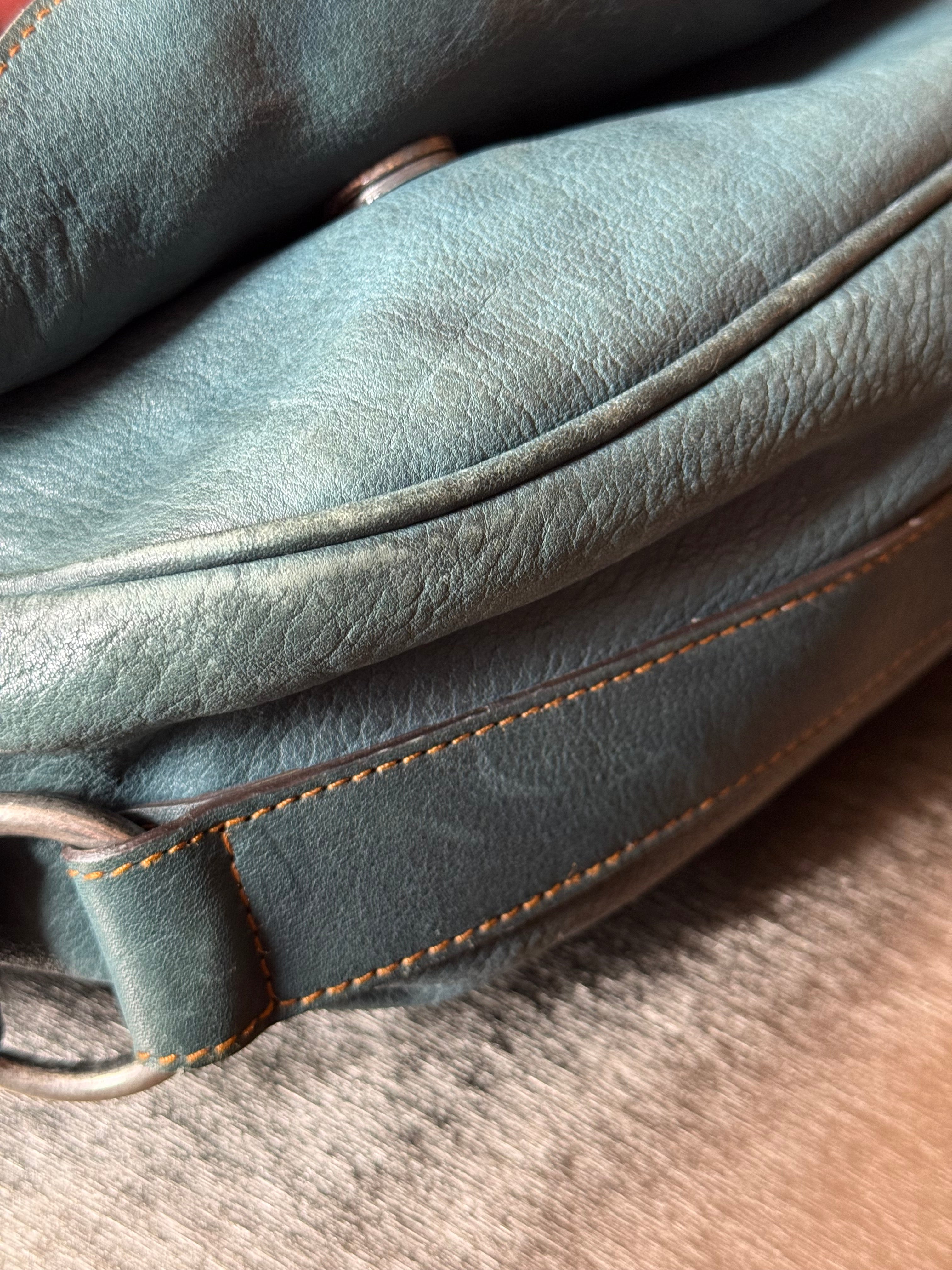 DIOR TEAL LARGE GAUCHO