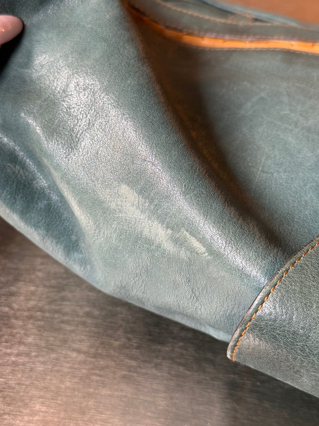 DIOR TEAL LARGE GAUCHO