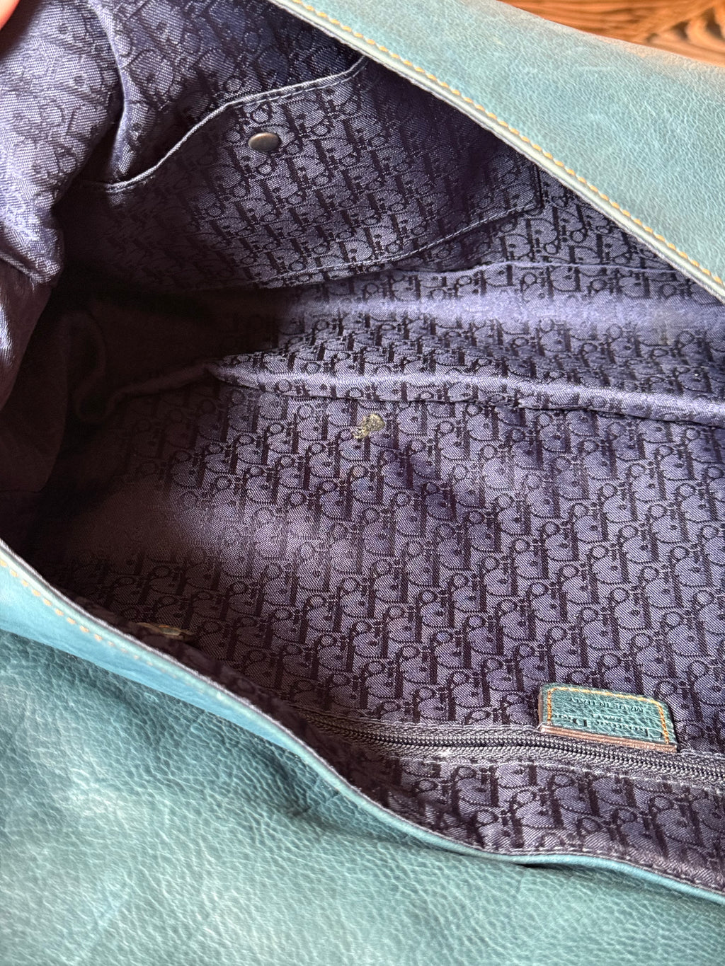 DIOR TEAL LARGE GAUCHO