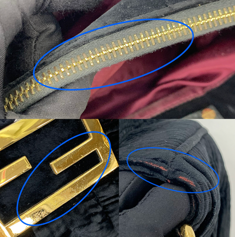 FENDI VELVET MIA BAG