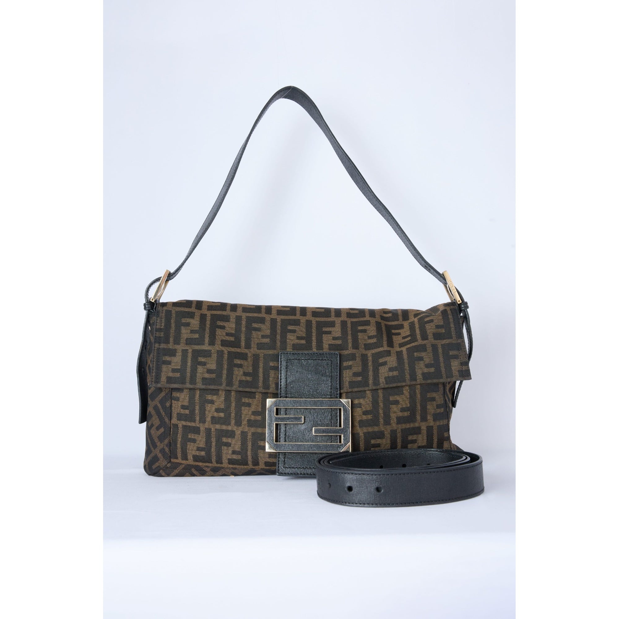 FENDI ZUCCHINO MAXI FLAP