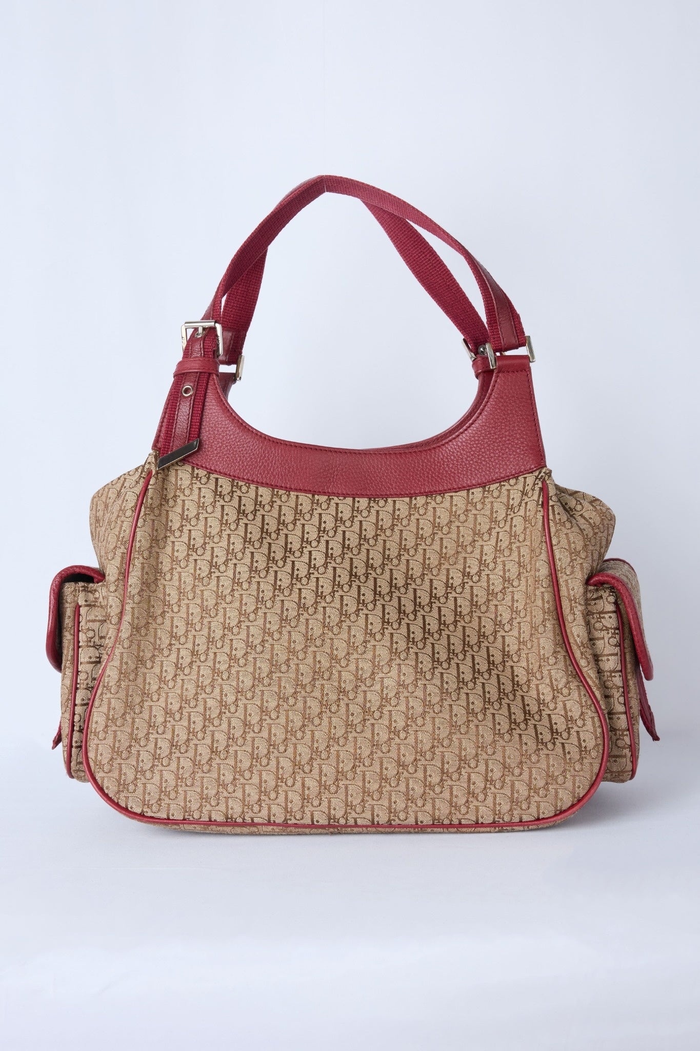 DIOR DIORISSIMO CANVAS MULTIPOCKET STREET CHIC HOBO